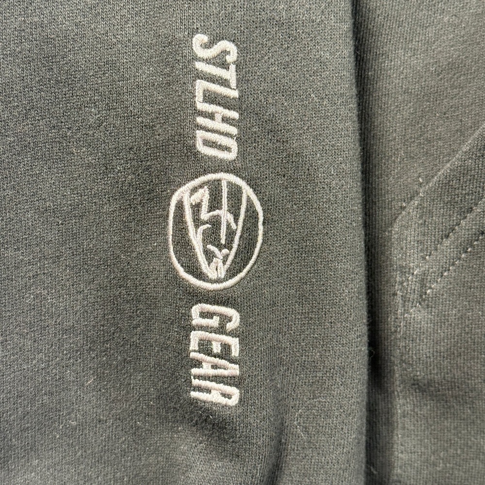 STLHD Men's Chrome Premium Hoodie 2X Black NWT - Picture 4 of 10